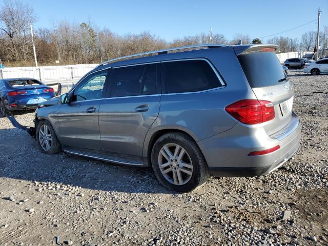 4JGDF6EEXFA447635 - 2015 MERCEDES-BENZ GL 450 4MATIC SILVER photo 2