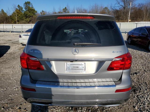 4JGDF6EEXFA447635 - 2015 MERCEDES-BENZ GL 450 4MATIC SILVER photo 6