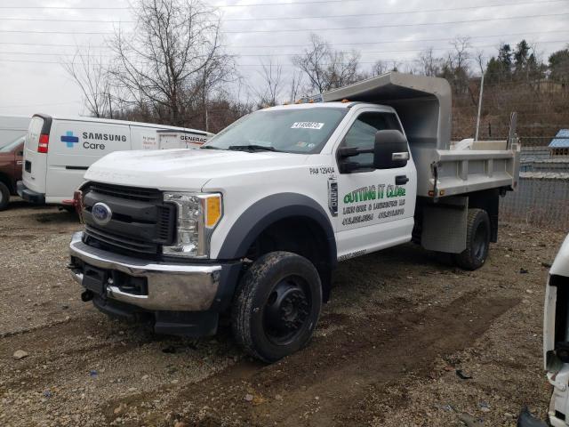 1FDUF5HY5HEB37811 - 2017 FORD F550 SUPER DUTY WHITE photo 2