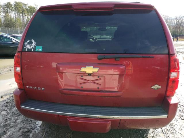 1GNSKCE02DR275584 - 2013 CHEVROLET TAHOE K1500 LTZ RED photo 6