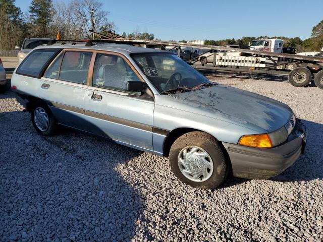 3FAPP15J4MR150805 - 1991 FORD ESCORT LX BLUE photo 4