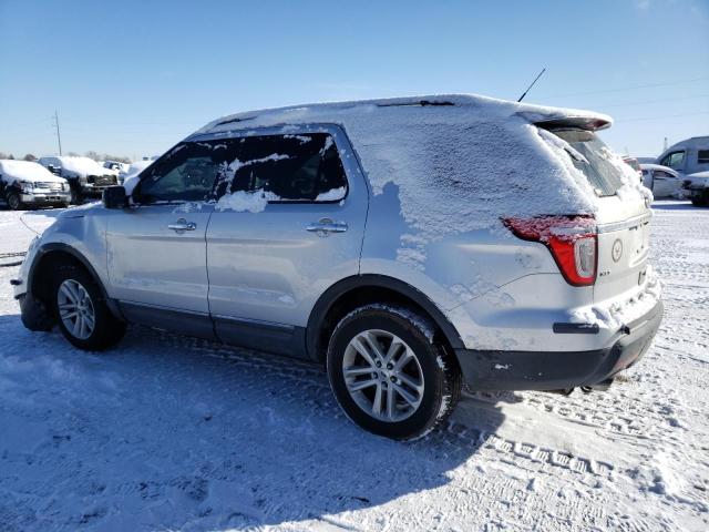 1FMHK8D87CGA32804 - 2012 FORD EXPLORER XLT SILVER photo 2