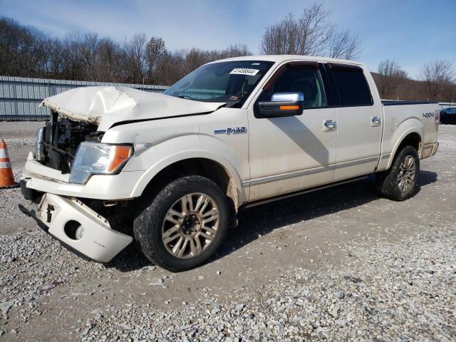 1FTPW14VX9FA05788 - 2009 FORD F150 SUPERCREW WHITE photo 1