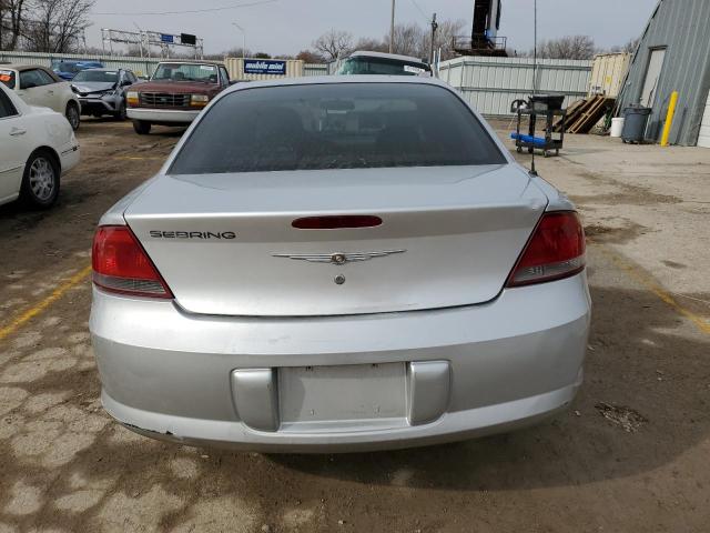 1C3EL46J95N668916 - 2005 CHRYSLER SEBRING SILVER photo 6