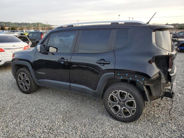 ZACCJBDT9FPB25303 - 2015 JEEP RENEGADE LIMITED BLACK photo 2