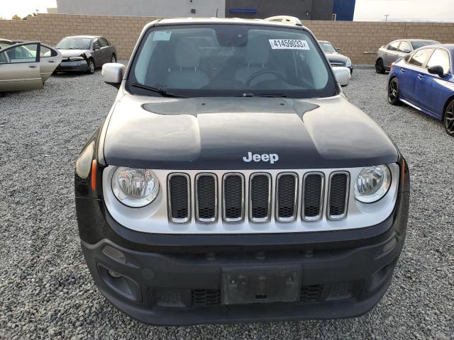 ZACCJBDT9FPB25303 - 2015 JEEP RENEGADE LIMITED BLACK photo 5