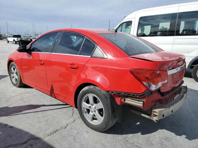 1G1PC5SB9F7194053 - 2015 CHEVROLET CRUZE LT RED photo 2