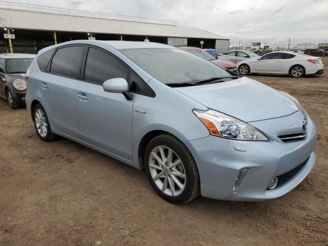 JTDZN3EUXC3177132 - 2012 TOYOTA PRIUS V SILVER photo 4