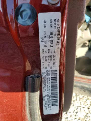 1J8HG48K98C187611 - 2008 JEEP COMMANDER SPORT Bordeaux Foto 12