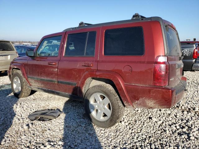 1J8HG48K98C187611 - 2008 JEEP COMMANDER SPORT BURGUNDY photo 2