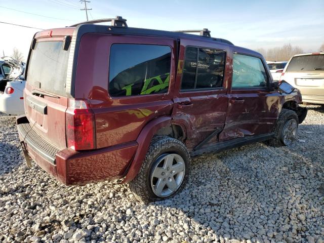 1J8HG48K98C187611 - 2008 JEEP COMMANDER SPORT BURGUNDY photo 3