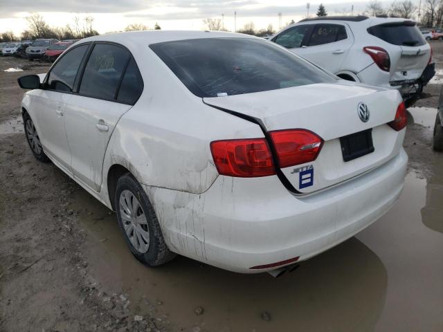 3VW1K7AJ0BM381764 - 2011 VOLKSWAGEN JETTA BASE Ağ foto 3