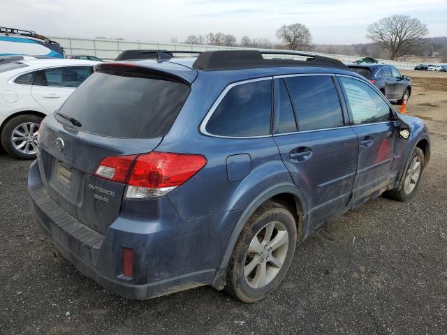 4S4BRDLCXD2293956 - 2013 SUBARU OUTBACK 3.6R LIMITED BLUE photo 3