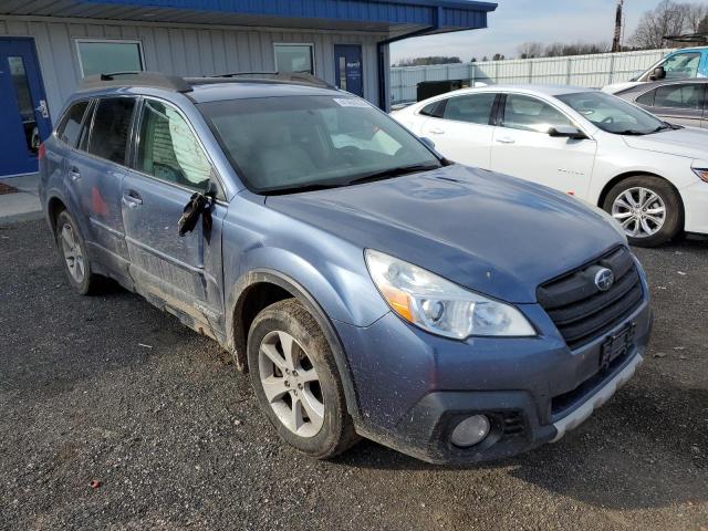 4S4BRDLCXD2293956 - 2013 SUBARU OUTBACK 3.6R LIMITED BLUE photo 4