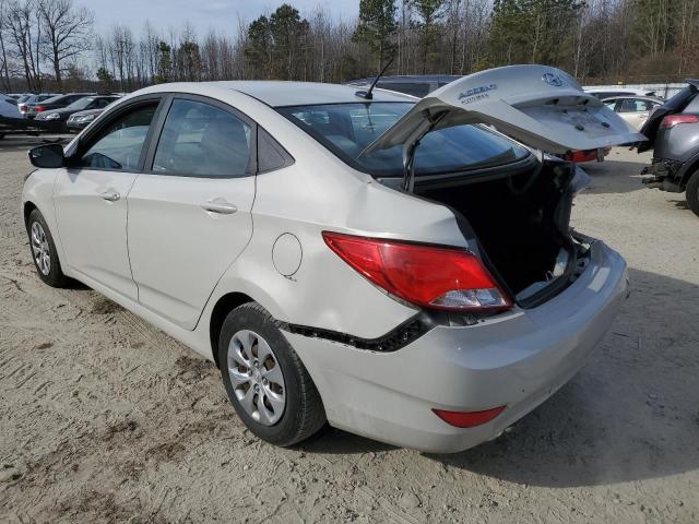 KMHCT4AE7GU135304 - 2016 HYUNDAI ACCENT SE BEIGE photo 2