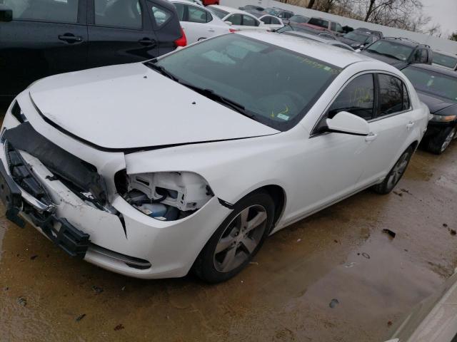 1G1ZC5EU4BF382078 - 2011 CHEVROLET MALIBU 1LT WHITE photo 1
