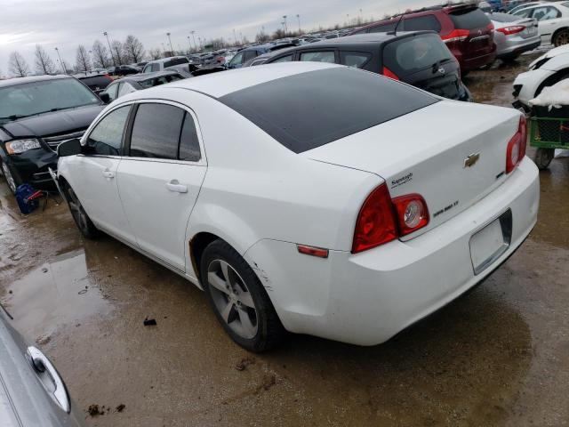 1G1ZC5EU4BF382078 - 2011 CHEVROLET MALIBU 1LT WHITE photo 2