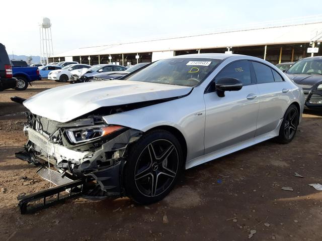 W1K2J6BB1LA070487 - 2020 MERCEDES-BENZ CLS AMG 53 4MATIC SILVER photo 1