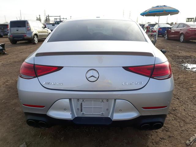 W1K2J6BB1LA070487 - 2020 MERCEDES-BENZ CLS AMG 53 4MATIC SILVER photo 6