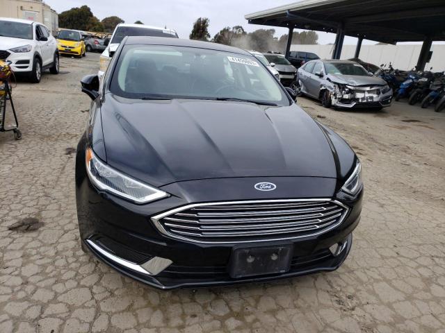 3FA6P0LU4JR111114 - 2018 FORD FUSION SE HYBRID BLACK photo 5