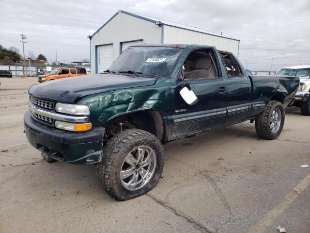 2GCEK19T821246479 - 2002 CHEVROLET SILVERADO K1500 GREEN photo 1