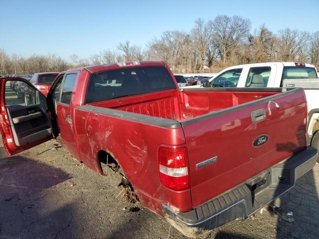 1FTPW12VX8FA61831 - 2008 FORD F150 SUPERCREW RED photo 2