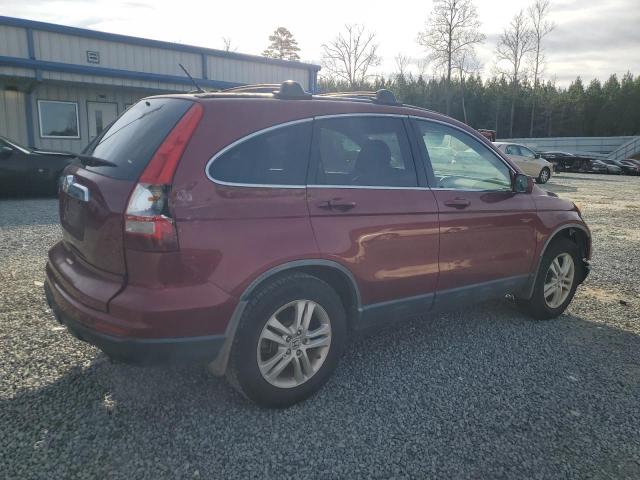 JHLRE3H70BC003609 - 2011 HONDA CR-V EXL RED photo 3