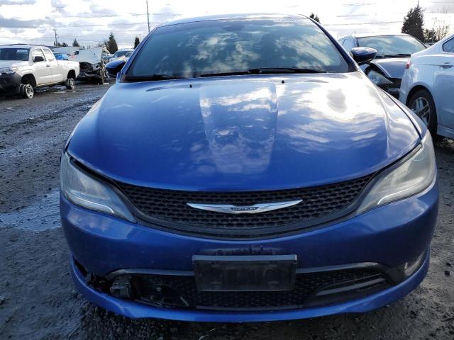 1C3CCCBG1FN672567 - 2015 CHRYSLER 200 S BLUE photo 5