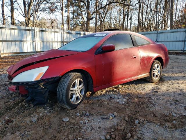 1HGCM72317A018854 - 2007 HONDA ACCORD LX RED photo 1