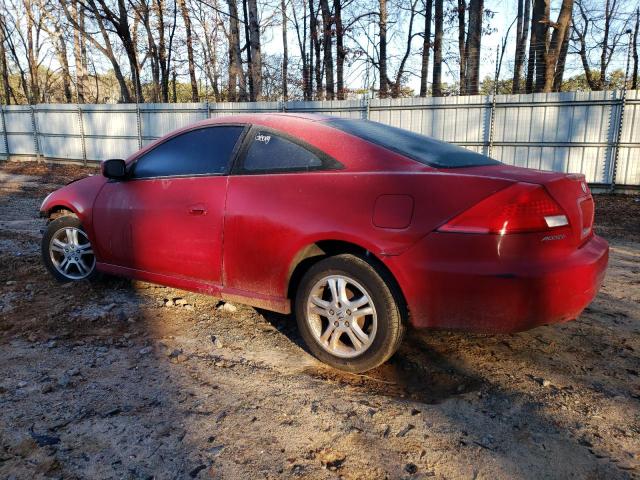 1HGCM72317A018854 - 2007 HONDA ACCORD LX RED photo 2