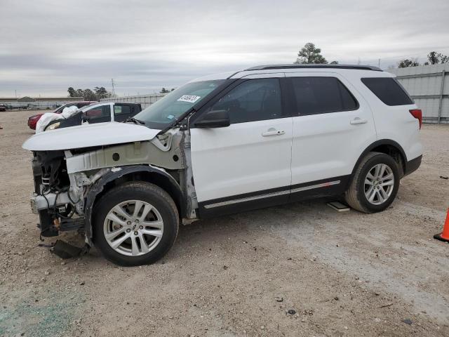 1FM5K7D85JGA88282 - 2018 FORD EXPLORER XLT WHITE photo 1