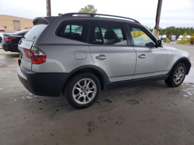 WBXPA73494WB22061 - 2004 BMW X3 2.5I SILVER photo 3