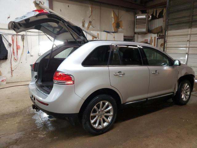 2LMDJ8JK2BBJ29937 - 2011 LINCOLN MKX SILVER photo 3