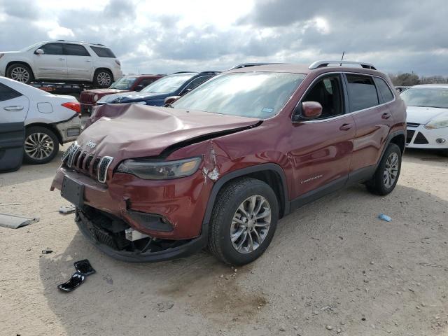 1C4PJLLB5MD151005 - 2021 JEEP CHEROKEE LATITUDE PLUS MAROON photo 1