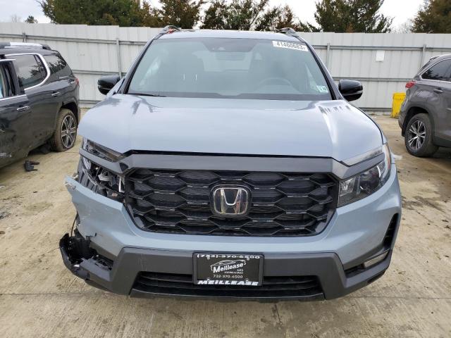 5FNYF8H07NB010750 - 2022 HONDA PASSPORT ELITE GRAY photo 5