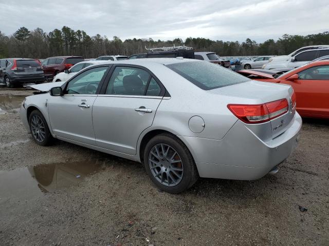 3LNHL2GC9CR829574 - 2012 LINCOLN MKZ SILVER photo 2