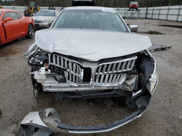 3LNHL2GC9CR829574 - 2012 LINCOLN MKZ SILVER photo 5