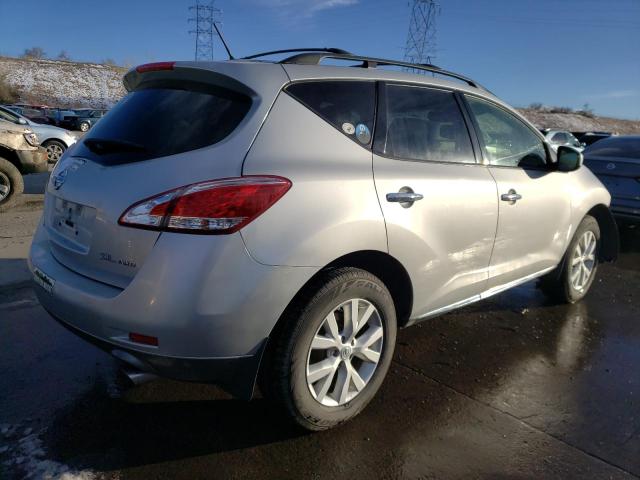 JN8AZ1MW6DW314029 - 2013 NISSAN MURANO S SILVER photo 3