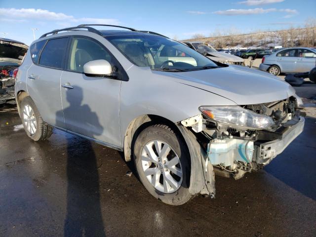 JN8AZ1MW6DW314029 - 2013 NISSAN MURANO S SILVER photo 4