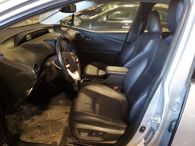 JTDKARFU7J3552163 - 2018 TOYOTA PRIUS SILVER photo 7