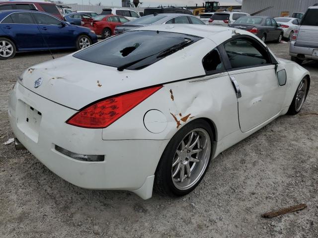 JN1BZ34D08M705319 - 2008 NISSAN 350Z COUPE WHITE photo 3