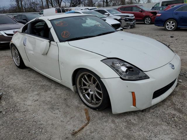 JN1BZ34D08M705319 - 2008 NISSAN 350Z COUPE WHITE photo 4