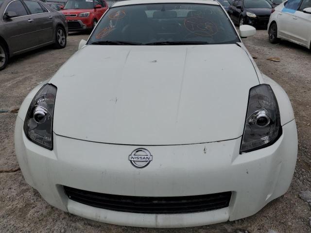 JN1BZ34D08M705319 - 2008 NISSAN 350Z COUPE WHITE photo 5