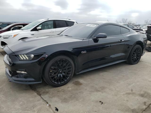 1FA6P8CF8H5256654 - 2017 FORD MUSTANG GT BLACK photo 1