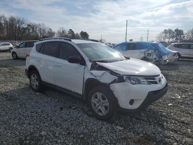 2T3ZFREV6FW203817 - 2015 TOYOTA RAV4 LE WHITE photo 4