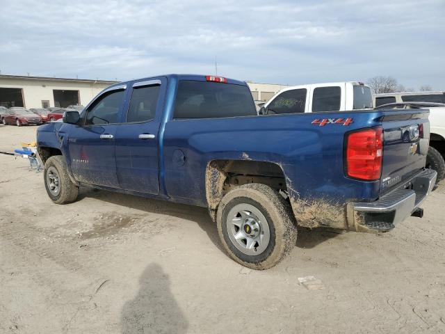 1GCVKNEH4JZ123082 - 2018 CHEVROLET SILVERADO K1500 BLUE photo 2