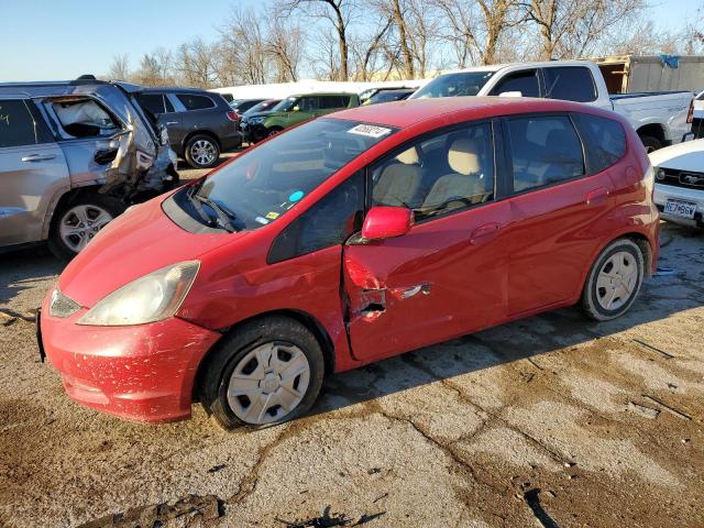 JHMGE8H39DC010123 - 2013 HONDA FIT RED photo 1