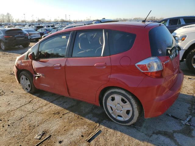 JHMGE8H39DC010123 - 2013 HONDA FIT RED photo 2