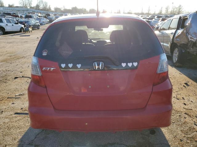 JHMGE8H39DC010123 - 2013 HONDA FIT RED photo 6