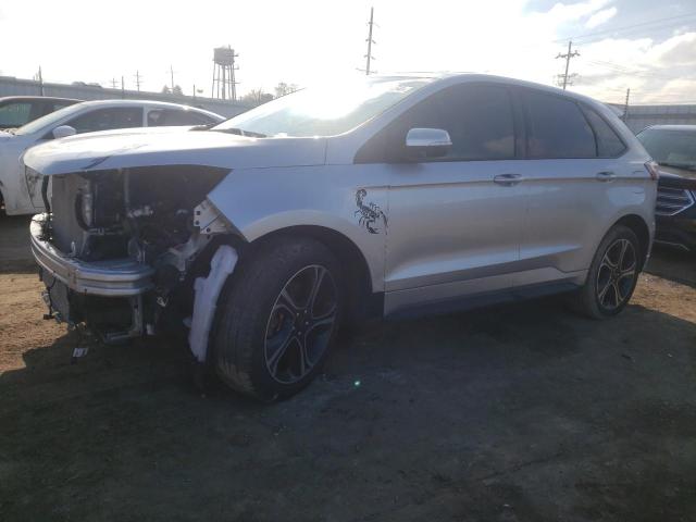 2FMPK4AP0KBB01077 - 2019 FORD EDGE ST SILVER photo 1